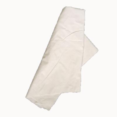 Algodão branco reciclado Rags 44*44cm da folha de cama para a limpeza da pintura
