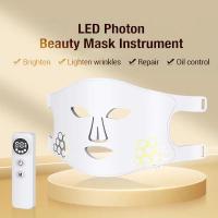4 Colors Led Red Light Therapy Mask With Silicone And Intelligent Controller For Skin Brightening