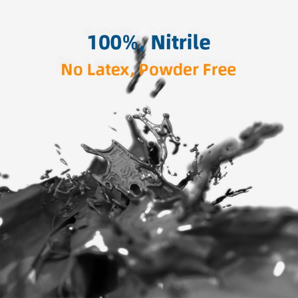 Фабрики прямой связи с розничной торговлей пинка медицинская Eco Nitrle устранимая гибкая руки предохранения от латекса перчатка нитрила индивидуально