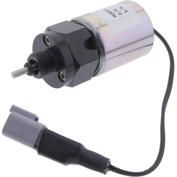 Stainless Steel 12V Throttle Solenoid U85206500 T434682 For Perkins 402 403 404