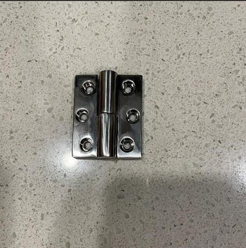 CNC Chamfered 201 304 Stainless Steel Hinge 45 Degree Precision Casted