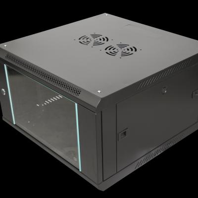 600mm Width 19 Inch 6u 350mm Height Data Center Network Rack Cabinet with Customized Size