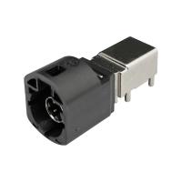 Os dados de alta velocidade 4 90 graus de Pin Male Code A obstruem o conector do ângulo direito da montagem