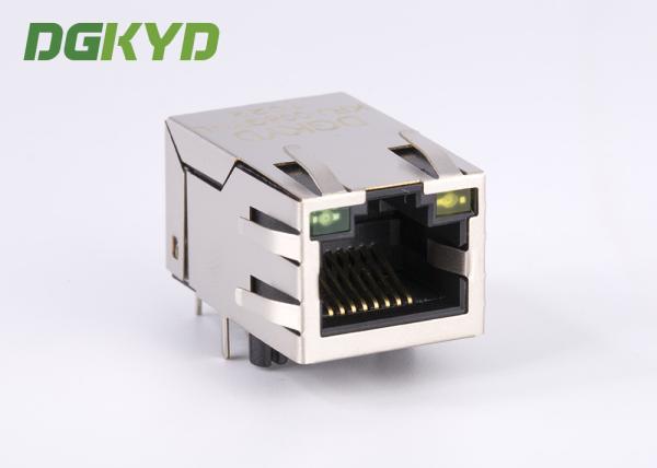 ethernet RJ45 Jack modular do protetor 100MB com a torneira manetic do transformador acima de 25.4mm