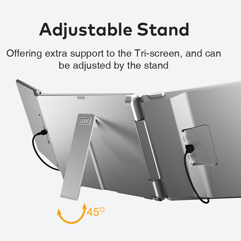1200P Computer Screen Extender IPS Plug And Play PC Screen Extender