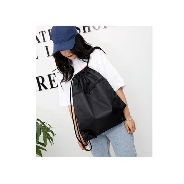 210d Polyester Drawstring Bag , Custom Drawstring Backpack Multi - Function