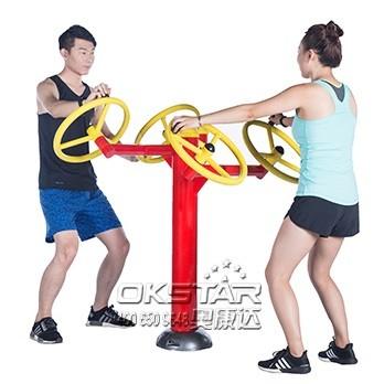 China good quality cheap galvanized outdoor fitness trainer-shoulder rehabilitation equipment