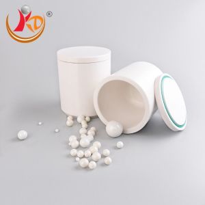 Tarro de pulido estabilizado tarro de la bola del óxido del itrio del molino de bola de la circona del cilindro