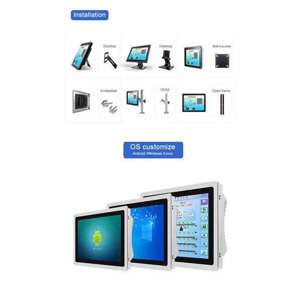 OEM Self Ordering Kiosk POS Terminal Shopping Terminal Windows System