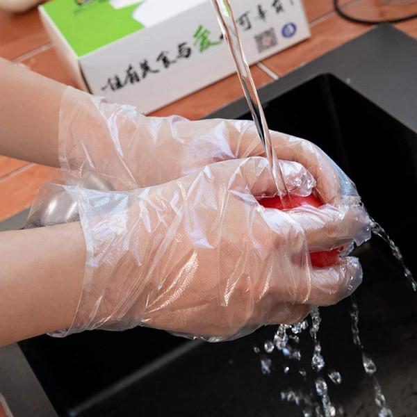Disposable Transparent Food Grade Disposable Gloves For Kitchen Cooking Cleaning