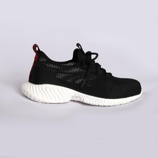 Slip Punture Resistant Low Cut Safety Shoes Rubber Plastic Outsole Steel Toe Metal Eyelets