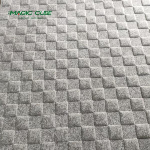 Modern Design Polyester Fiber 3D Acoustic Panel For Interior Decoration