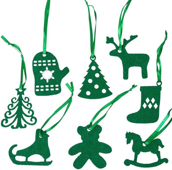 Lightweight Handcrafted Christmas Decorations , Christmas Ornament Crafts For Kids