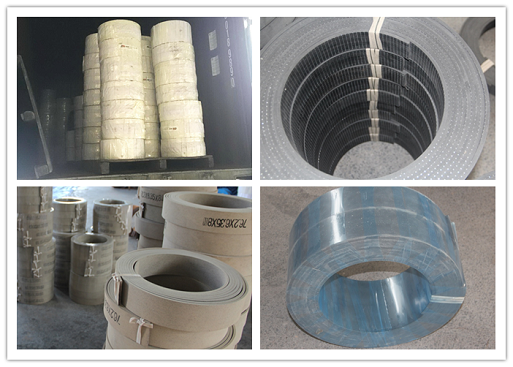 Asbestos Free Industrial Brake Lining Steel Wire Back Reinforced