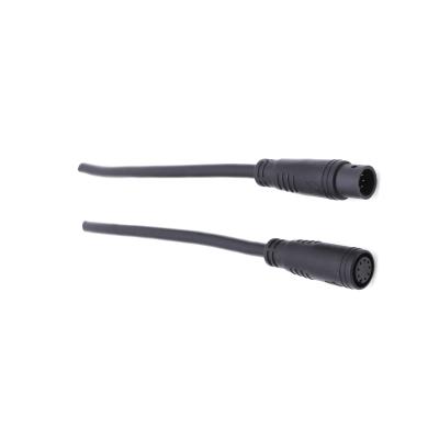 UL Certified Waterproof  Ebike Cable Connector M10 With 10 Cores