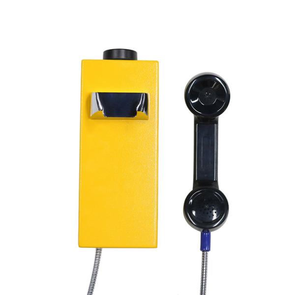 Cabo resistente da espiral do telefone da linha de apoio ao cliente do vândalo de JR202-CB DC12V G/M
