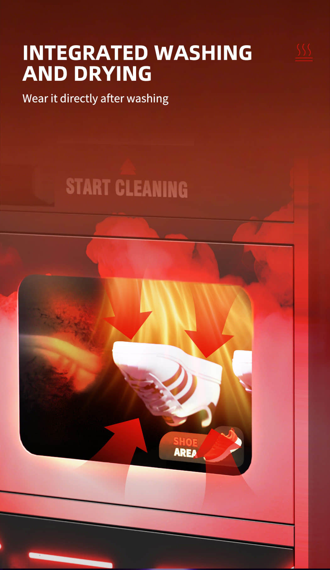 Smart Helmet Cleaning Vending Machine with UV Sterilization, Automatic Drying, Deodorizing System and QR Card Payment for Motorcycle Shops, Gyms and Public Locations