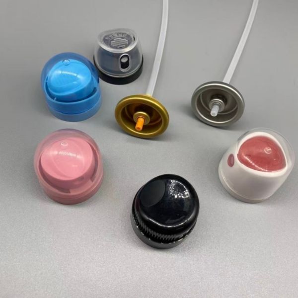 Leak-Proof & Clog-Resistant Deodorant Body Spray Valve with 360° Dispensing Technology and Universal Fit for Standard Aluminum Cans