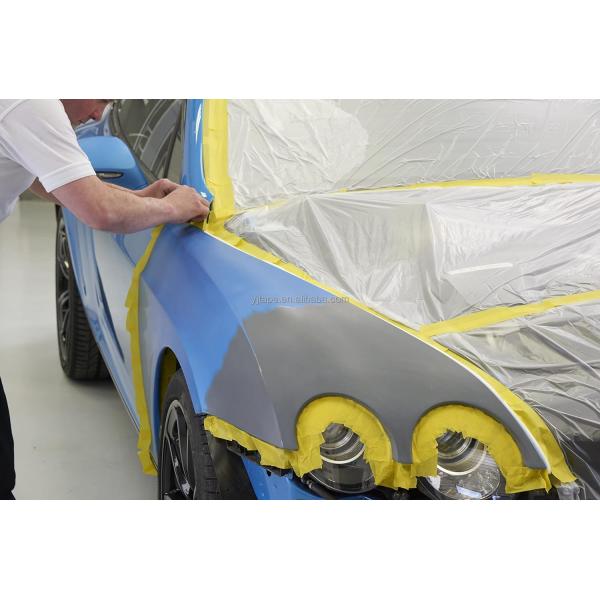 Automotive Body Shop Crepe Painters Masking Tape With 120 Degree Temperature Resistance
