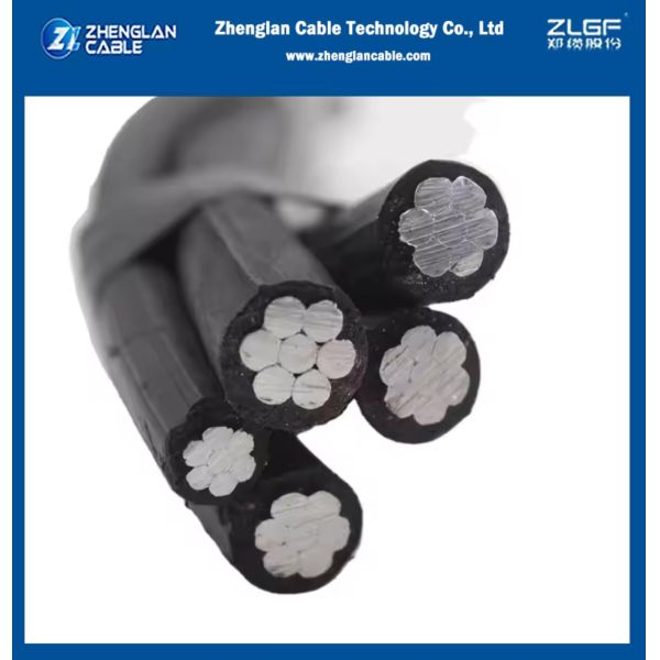 0.6/1kV Aerial Bundle Cable (ABC cable) AAC/XLPE+AAAC/XLPE 4x70+25mm2 NFC 33-209