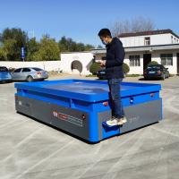 40 Ton Hybrid Transfer Cart Battery ont actionné la remorque industrielle de camions électriques