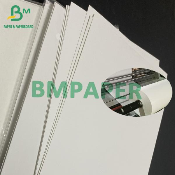 200g - 400g Cartão FBB de qualidade alimentar Cartão de celulose branca para recipiente de alimentos C1S Papel 25 x 37 30 x 22,5