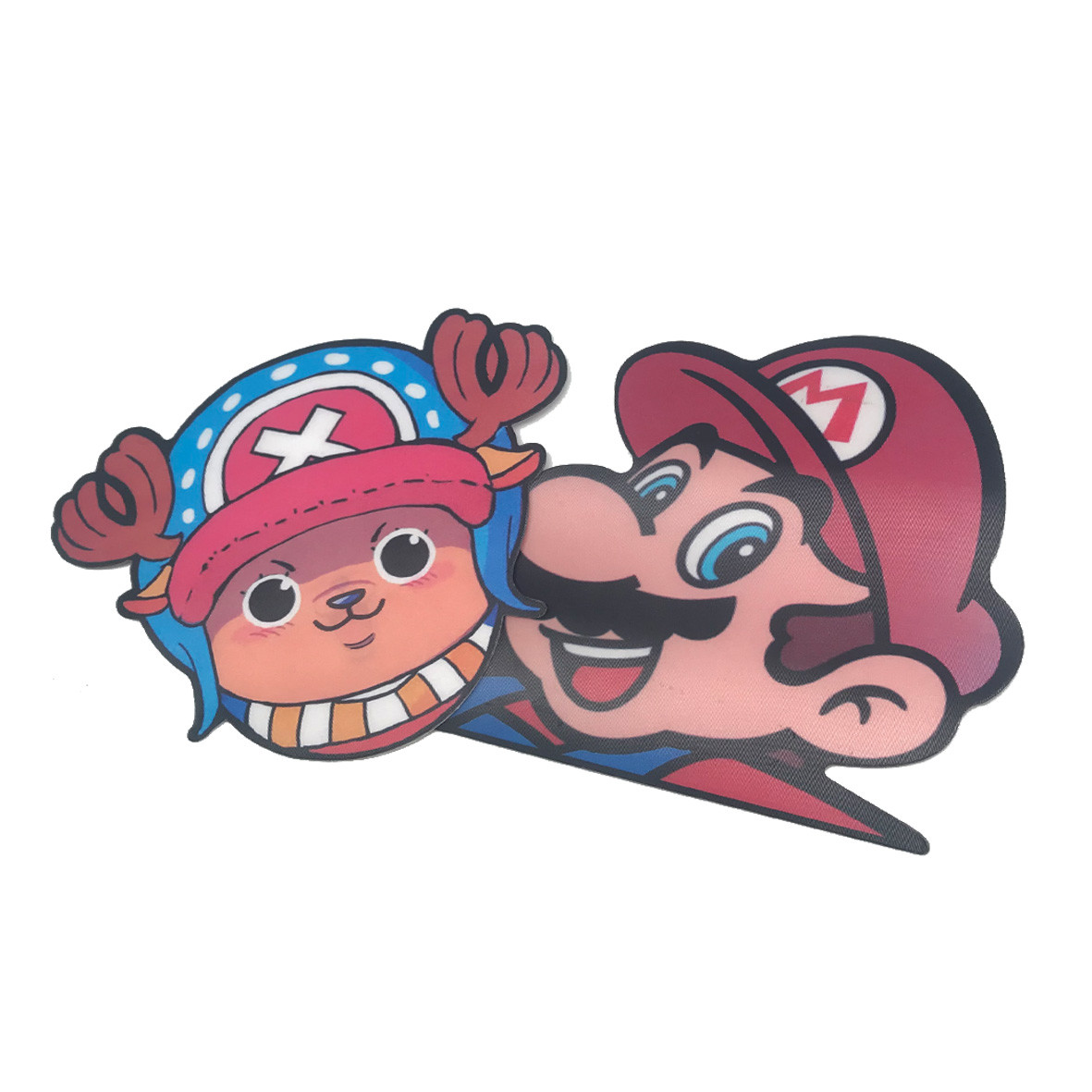 Манга водонепроницаемая мультфильм меняющий флип Decals линзообразные 3D аниме наклейки для автомобиля ноутбук чемодан