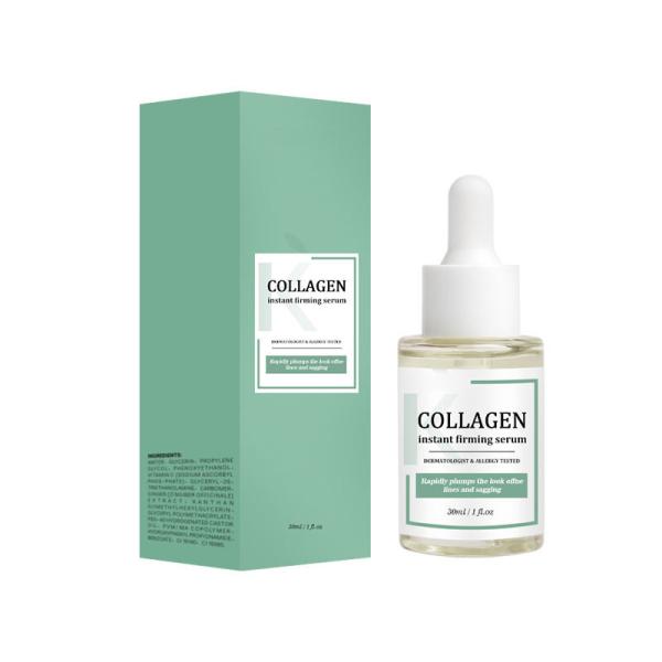 Serum de colágeno facial puro Antirrugas Serum antienvelhecimento Colágeno Facial Essence Liquid
