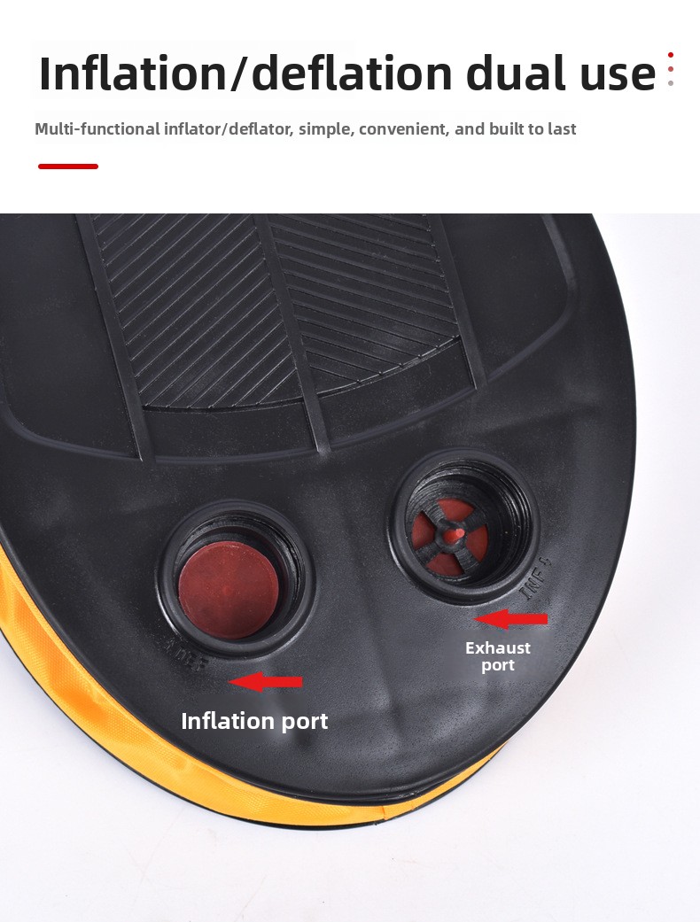 Foot-operated Air Pump Outdoor Portable Multi-functional Inflating Tool for Balls Swimming Rings Quick-Inflating Made in China