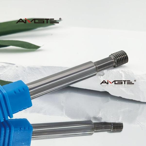 Tungsten Carbide Thread Forming Tap Fluteless Design  For Steel Aluminum No Chip Production High Speed Machining