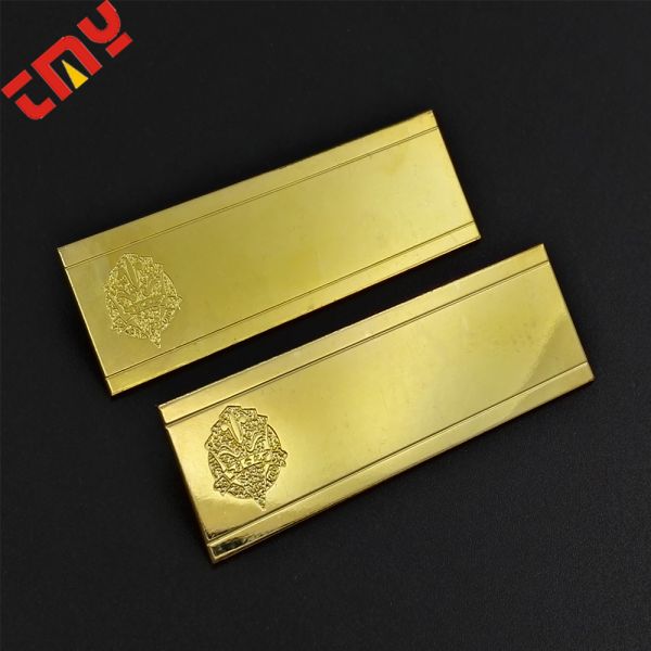 Cheap Blank Stainless Steel Metal Staff Lapel Pin Name Badge