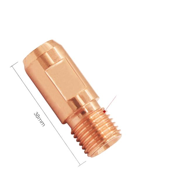JZQ 30KG OD 14mm 38mm Welding Contact Tip Nozzle