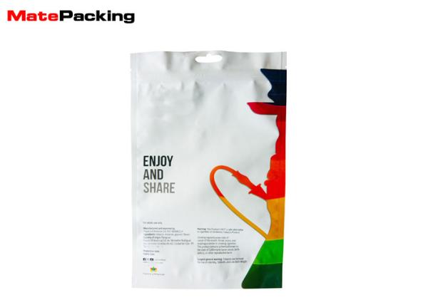Matte Printing Plastic Tobacco Pouch Aluminium Foil Cigar Tobacco Bag Customized Size
