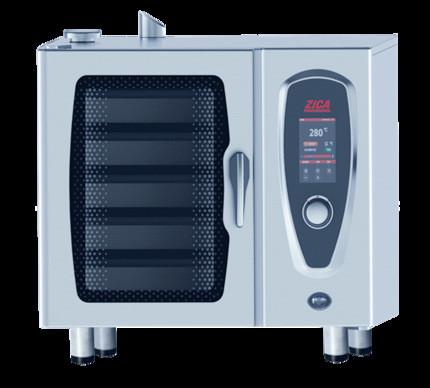 Commercial Electric Combi Oven 304 Stainless Steel 8 Inch Color LCD Screen