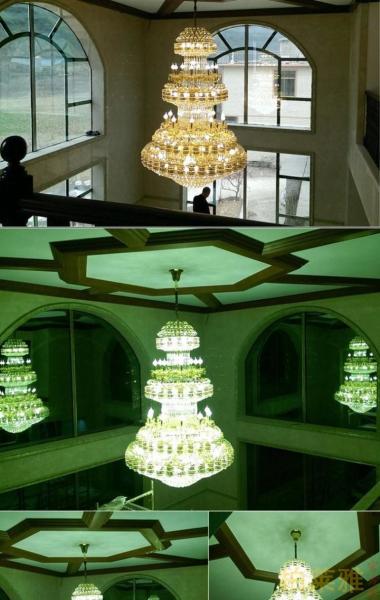 Large hanging chandelier for Project Hotel Lighting Fixtures (WH-NC-08)