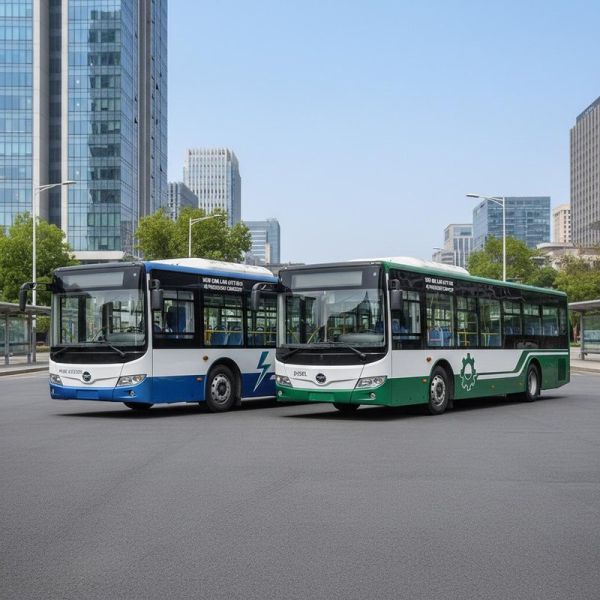 OEM 6.9m Used City Bus 48 Passenger Bus 2nd Hand Buses Electric And Diesel