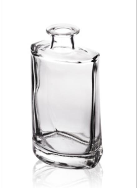 Bouteilles de whiskey décoratives de estampillage chaudes de bouteille en verre de whiskey d'OEM