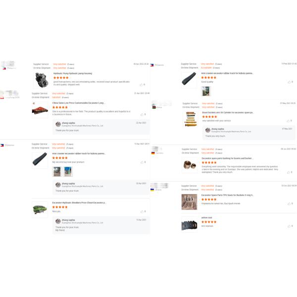 KH021 KH027 Части подводной части экскаватора Идлер Трек Нижний ролик Прокат Верхний ролик