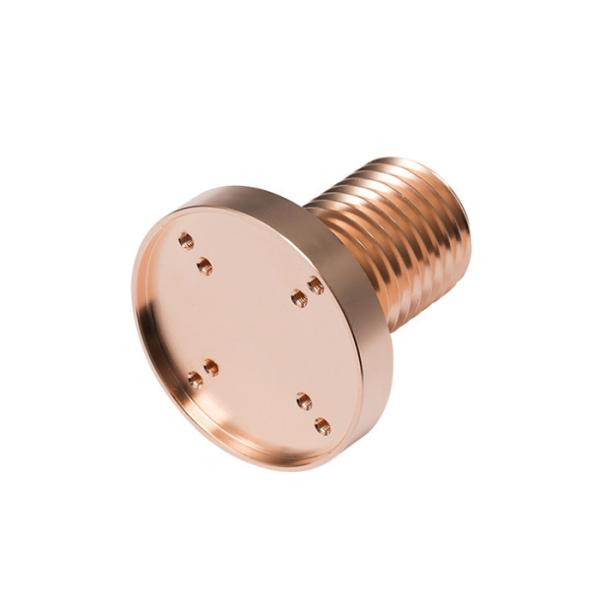 CNC филируя небольшие медные механические запасные части