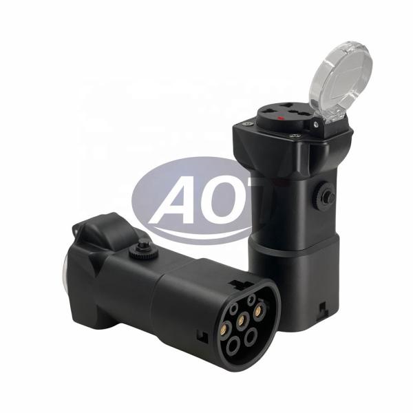 Replace/Repair Fiber MG ZS MG5 MG4 Marvel V2L Vehicle to Load Cable Adapter Discharge with Current Overload Protector 10-18A