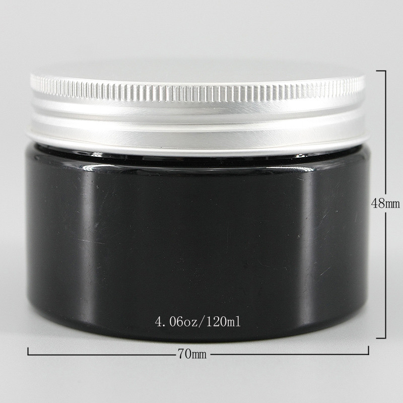 Алюминиевые баки 4oz крышки 48mm пластиковые косметические