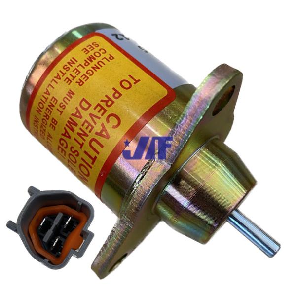 119233-77932 1503ES-12S5SUC12S Excavator Electrical Parts Yanmar Engine Fuel Shutoff Solenoid