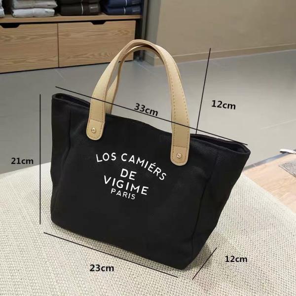Custom Design Canvas Tote Bag With Handles OEM/ODM Acceptable With Fast Turnaround