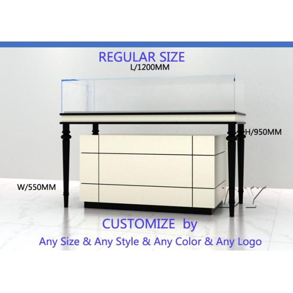 Деревянная + стеклянная ювелирная витрина, ювелирные изделия