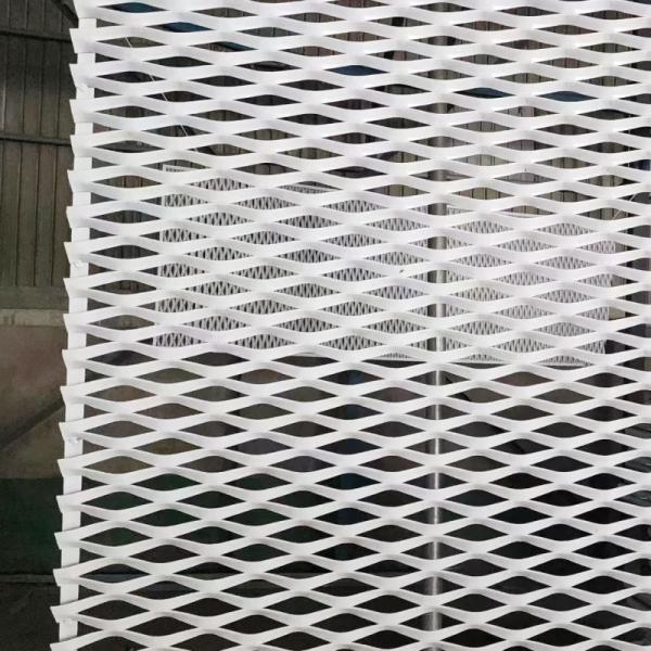 Anodized Expanded Aluminium Mesh Sheets 4 Feet*8 Feet For Facade Cladding