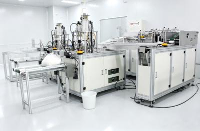 Cost-Effective Fully Automatic 1+2 Mask Making Machine | Factory Direct, Source high-ROI automatic mask making machines direct from the manufacturer. 100-150 pcs/min, PLC control, and low labor costs.