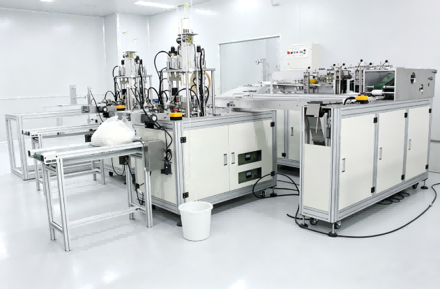 Cost-Effective Fully Automatic 1+2 Mask Making Machine | Factory Direct, Source high-ROI automatic mask making machines direct from the manufacturer. 100-150 pcs/min, PLC control, and low labor costs.