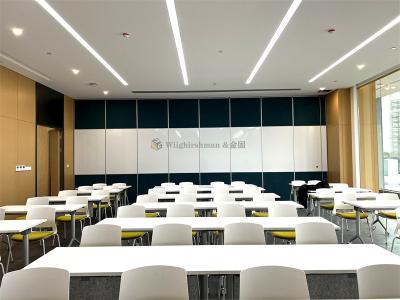 Customizable Retractable Partition Wall Reliable For Private Workspace