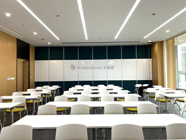 Anodized Surface Modular Foldable Divider Wall Collapsible Room Partition