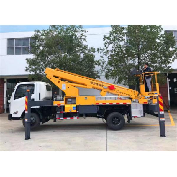 Dongfeng 20m Aerial Platform Truck , High Altitude Platform Bucket Lift Truck